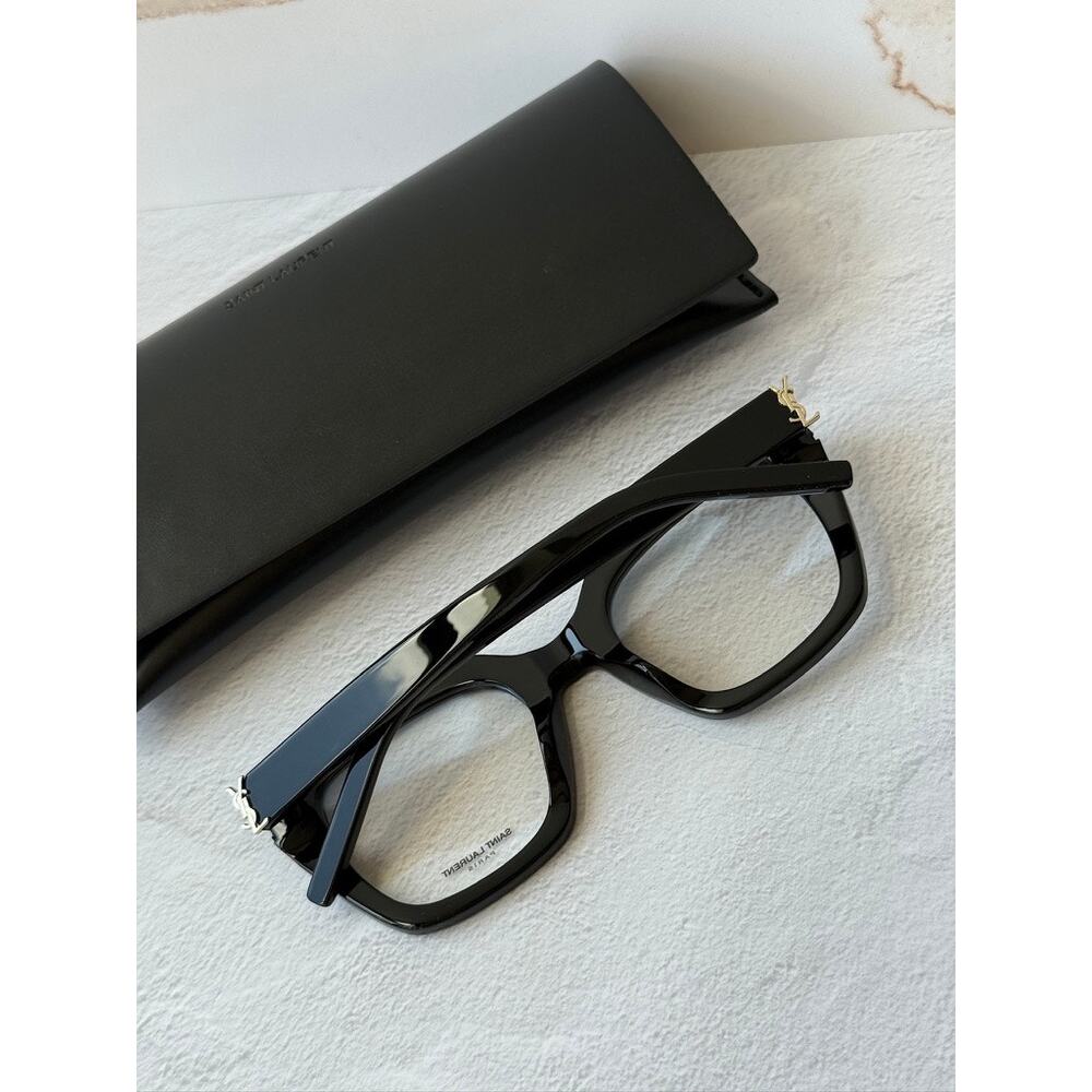 NEW Saint Laurent SL M143 Optical Frames in Black - Picture 4 of 9